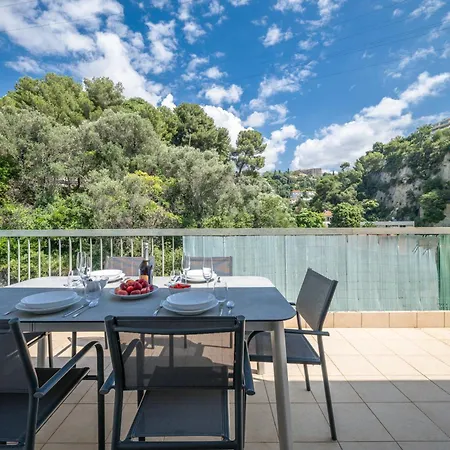 Ciel D'orves - Terrasse Spacieuse- Parking Privé Apartamento Niza